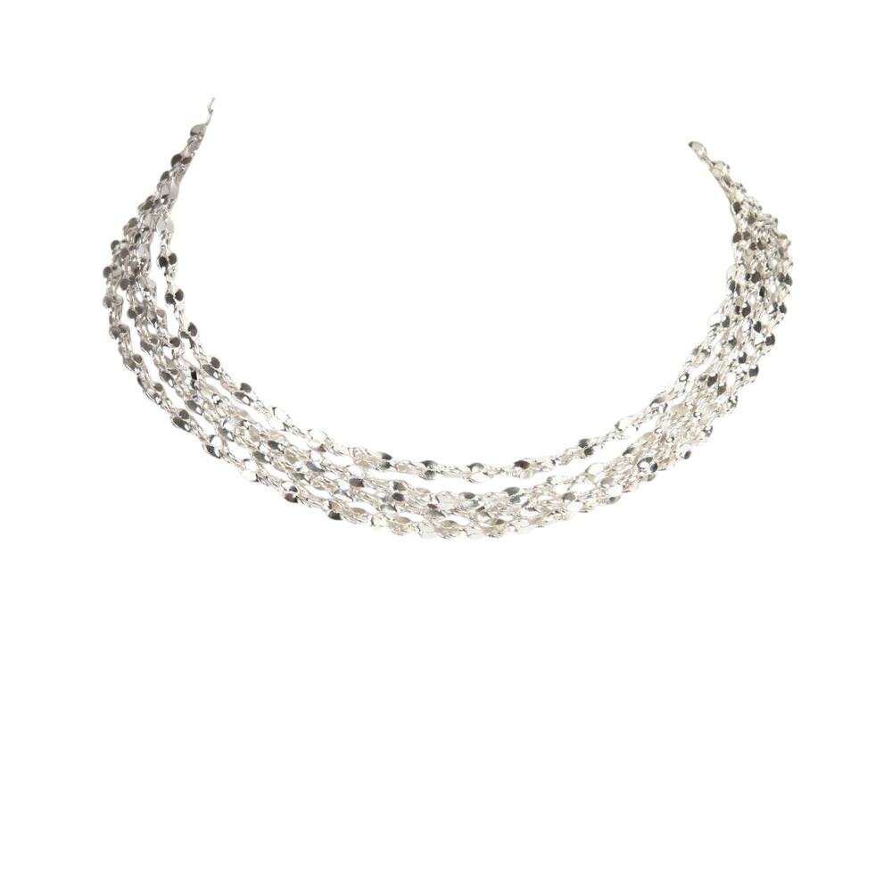 VIRGINS SAINTS & ANGELS VSA Love Chain Necklace in Silver